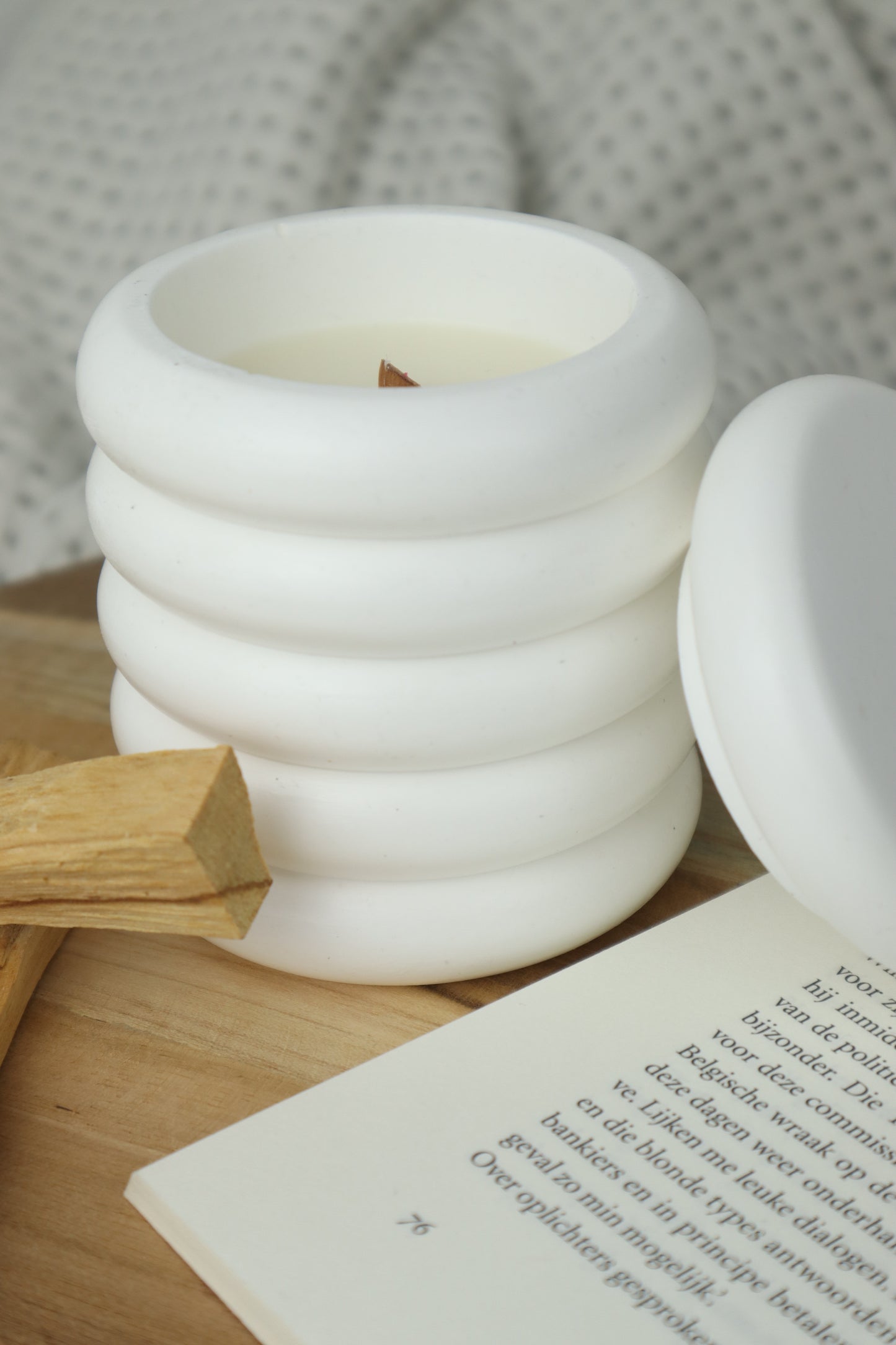 Wood Wick Candle Palo Santo