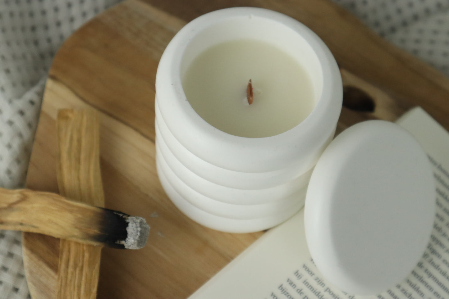 Wood Wick Candle Palo Santo