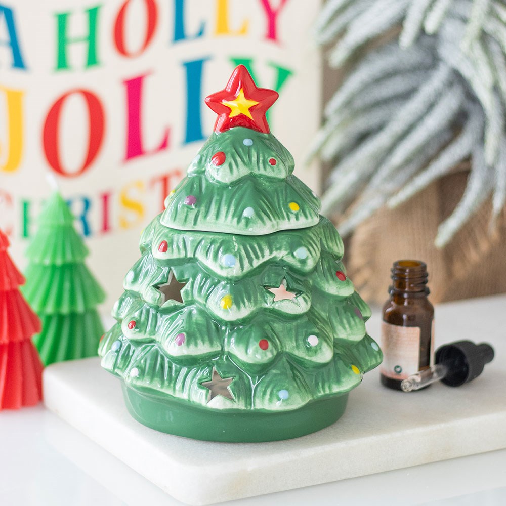 Nostalgic Christmas Tree Wax Warmer